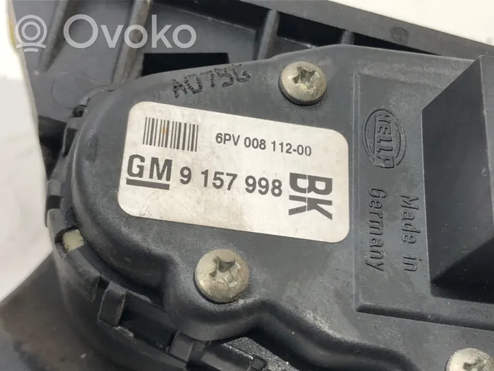 Opel Astra G Pedale dell’acceleratore 9157998