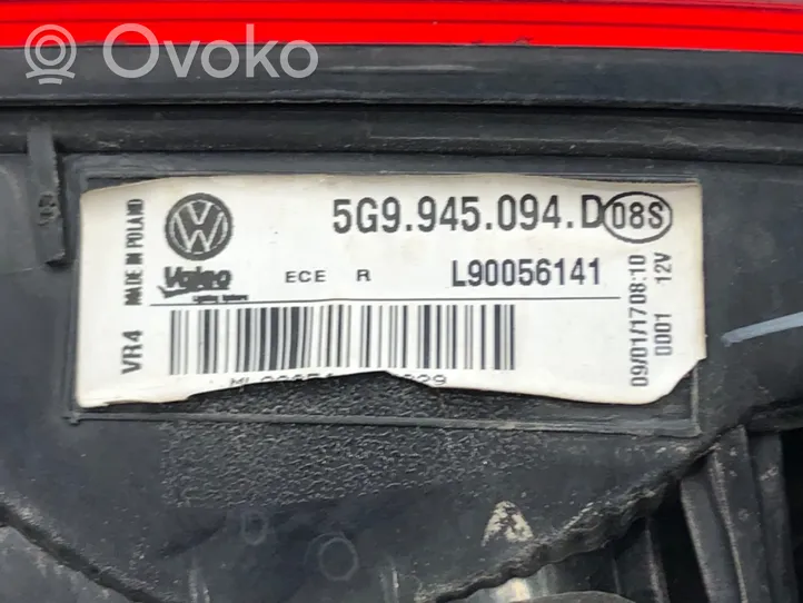 Volkswagen Golf VII Feux arrière / postérieurs 5G9945094D