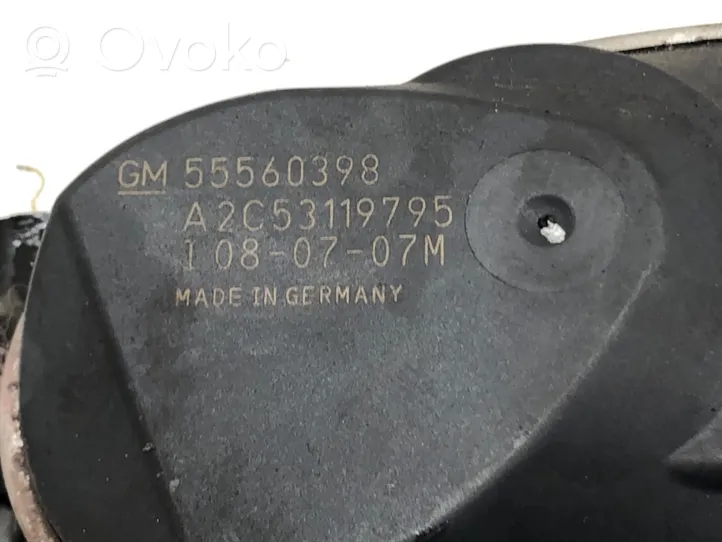 Opel Zafira B Zawór odcinający silnika 55560398