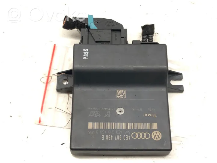 Audi A8 S8 D3 4E Modulo di controllo accesso 4E0907468E