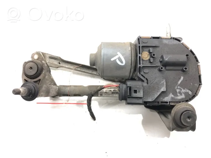 Renault Clio IV Mechanizm i silniczek wycieraczek szyby przedniej / czołowej 5P0955024C