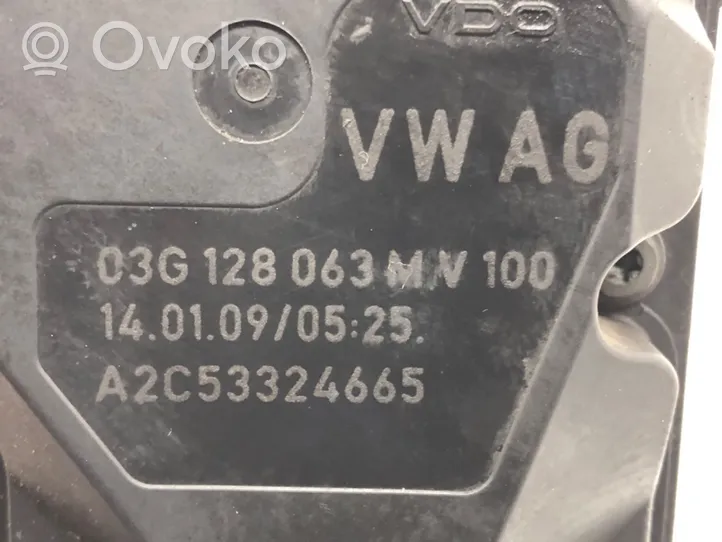 Skoda Octavia Mk2 (1Z) Valvola di arresto del motore 03G128063M