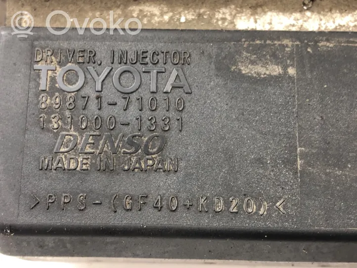 Toyota Avensis T250 Muut ohjainlaitteet/moduulit 89871-71010