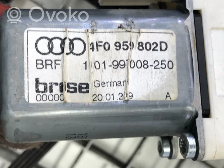 Audi A6 Allroad C6 Priekinio el. lango pakėlimo mechanizmo komplektas 4F0959802D