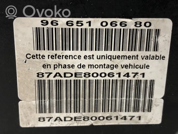 Citroen C4 I Picasso Pompe ABS 9665106680