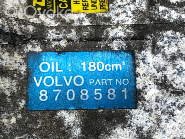 Volvo S60 Ilmastointilaitteen kompressorin pumppu (A/C) 30665339