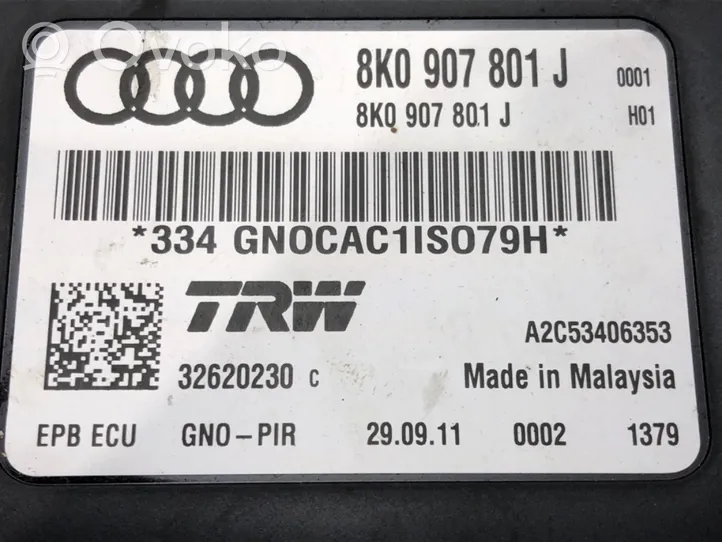 Audi A5 8T 8F Stabdžių sistemos valdymo blokas 8K0907801J