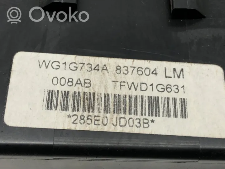 Nissan Qashqai Autres unités de commande / modules 285E0JD03B