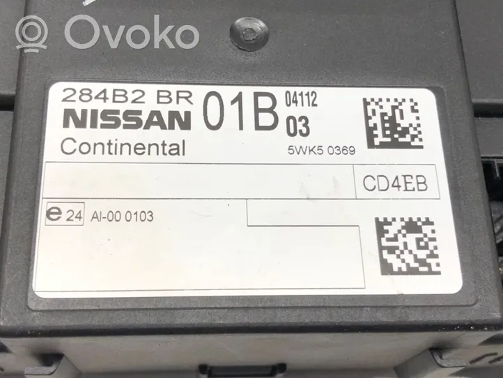 Nissan Qashqai Korin keskiosan ohjainlaite 284B2BR01B