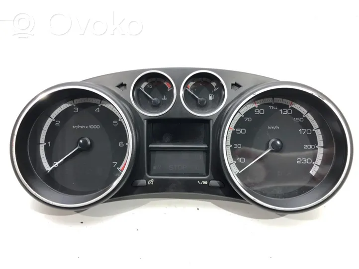 Peugeot 308 Tachimetro (quadro strumenti) 9665107380