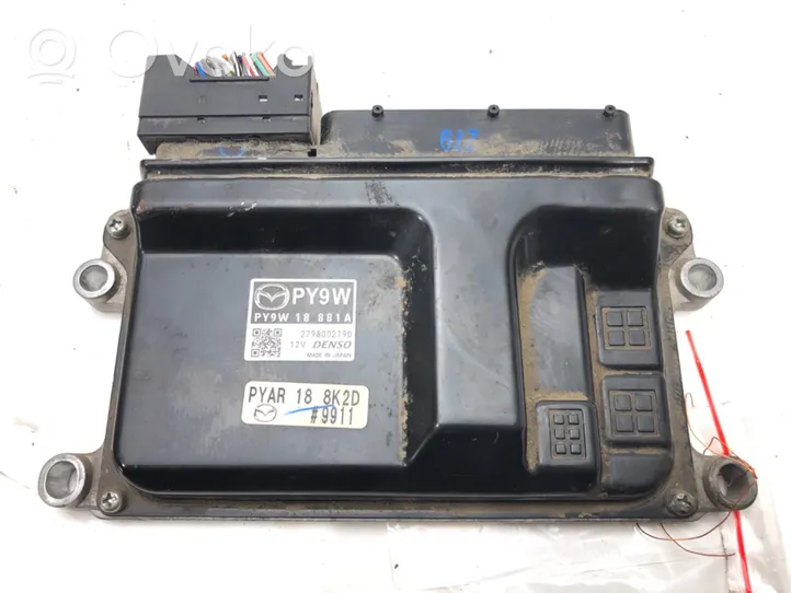 Mazda CX-5 Unité de commande, module ECU de moteur PY9W18881A