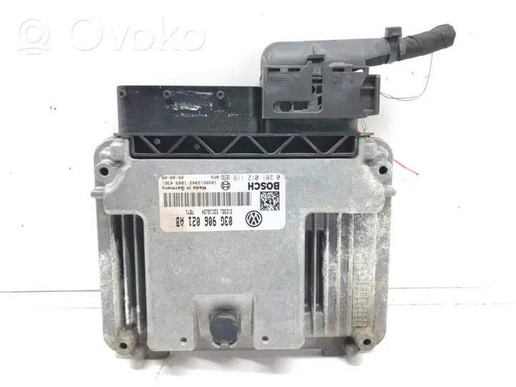 Volkswagen PASSAT B6 Unité de commande, module ECU de moteur 03G906021AB