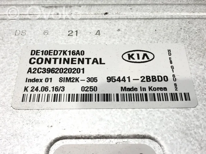 KIA Niro Unité de commande, module ECU de moteur 