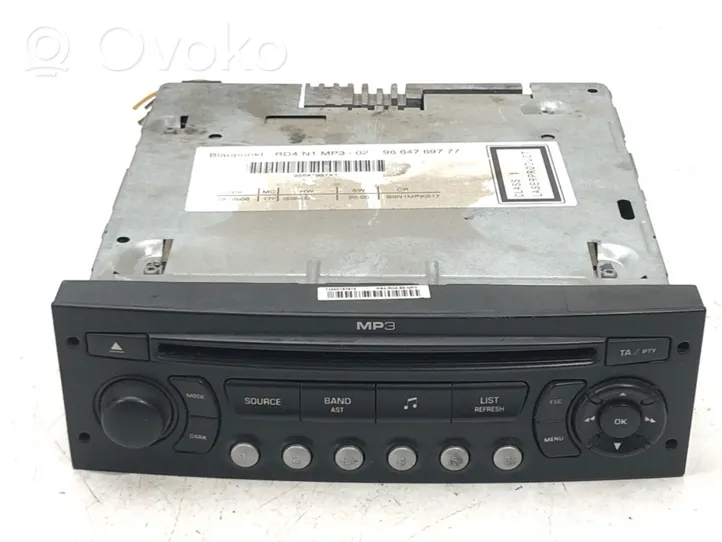 Citroen C4 I Radija/ CD/DVD grotuvas/ navigacija 9664769777