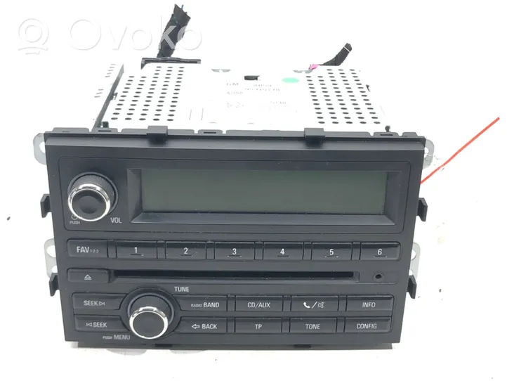 Chevrolet Aveo Radio/CD/DVD/GPS-pääyksikkö 95315718