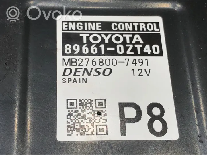 Toyota Corolla E210 E21 Unité de commande, module ECU de moteur 89661-0ZT40