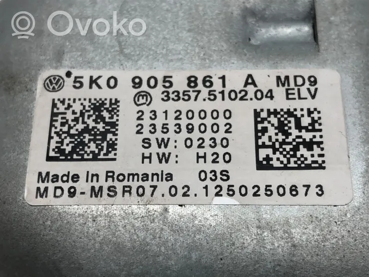 Skoda Superb B6 (3T) Blokada kolumny kierownicy 5K0905861A