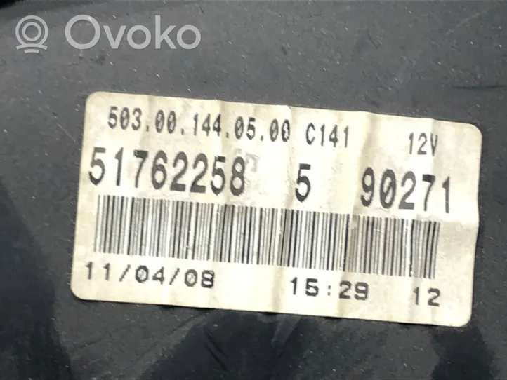 Fiat Doblo Tachimetro (quadro strumenti) 51762258