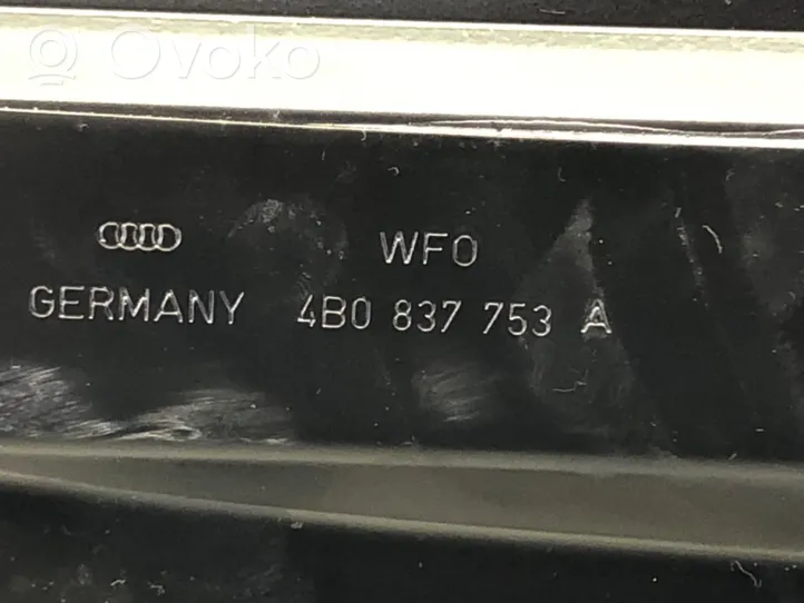 Audi A6 S6 C5 4B Mécanisme de lève-vitre avec moteur 4B0837753A