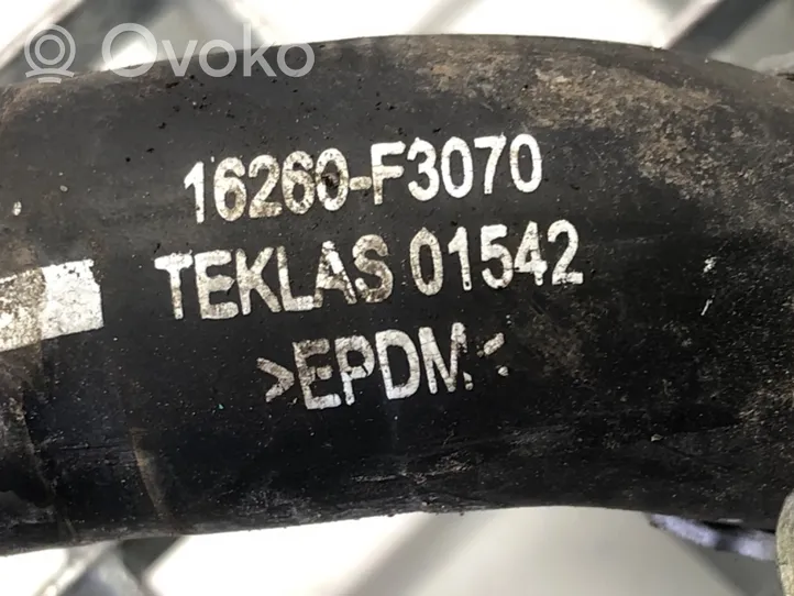 Toyota Yaris Moottorin vesijäähdytyksen putki/letku 16260-F3070