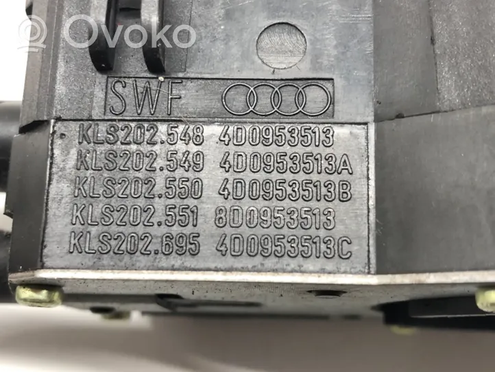 Audi A6 S6 C4 4A Manetka / Przełącznik kierunkowskazów wycieraczek 4D0953513