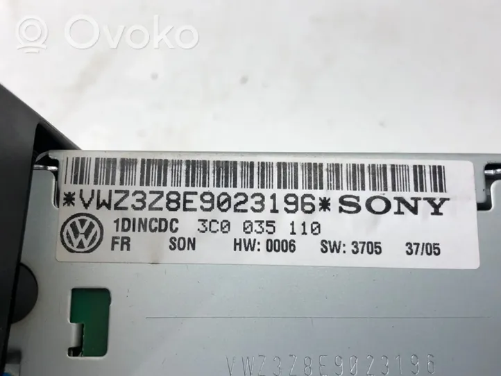 Volkswagen PASSAT B6 Changeur CD / DVD 3C0035110