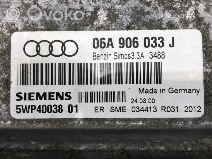 Audi A3 S3 8L Galios (ECU) modulis 06A906033J
