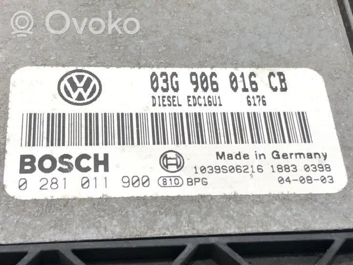 Volkswagen Golf V Galios (ECU) modulis 03G906016CB