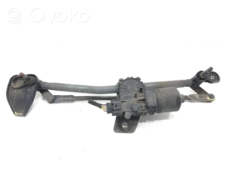 Opel Astra H Tringlerie et moteur d'essuie-glace avant 0390241538