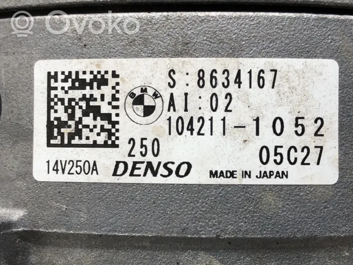BMW X3 G01 Generaattori/laturi 8634167