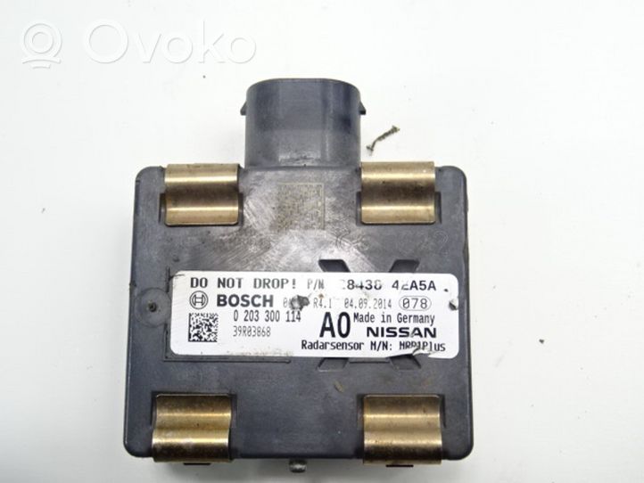 Nissan Qashqai Sensore radar Distronic 284384EA5A