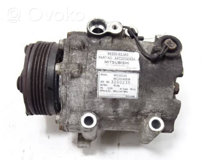 Fiat Sedici Ilmastointilaitteen kompressorin pumppu (A/C) 9520062JA0