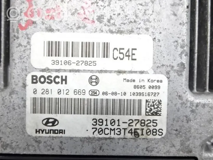 Hyundai Santa Fe Dzinēja vadības bloks 39101-27825