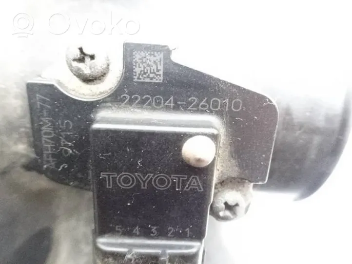 Toyota Auris 150 Ilmamassan virtausanturi 2220426010