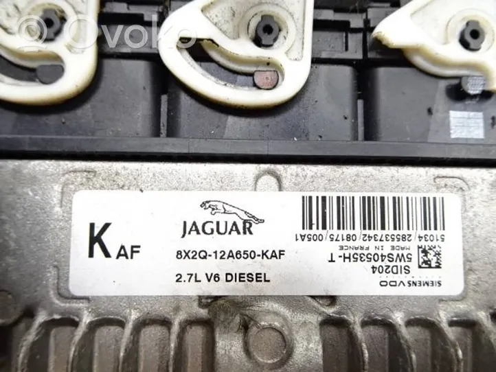 Jaguar XF X250 Unité de commande, module ECU de moteur 8X2Q12A650KAF