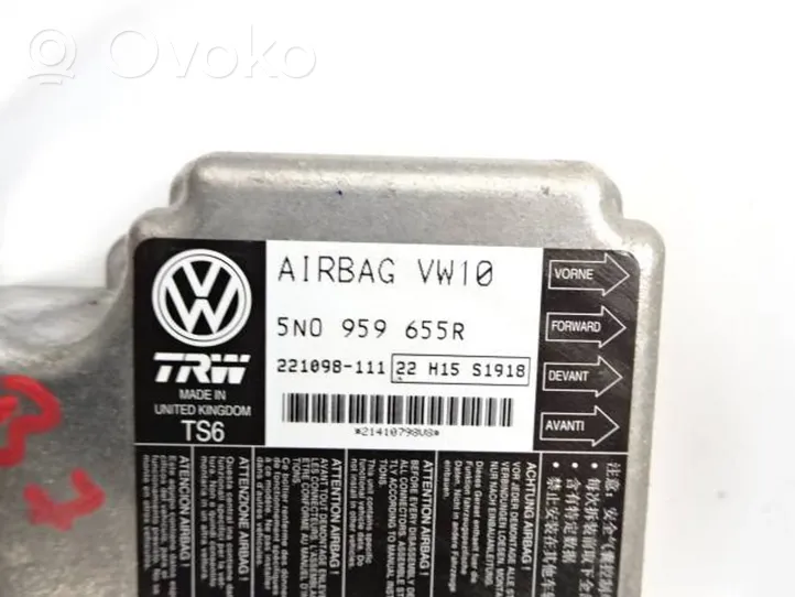 Volkswagen PASSAT B7 Poduszki powietrzne Airbag / Komplet 5N0959655R