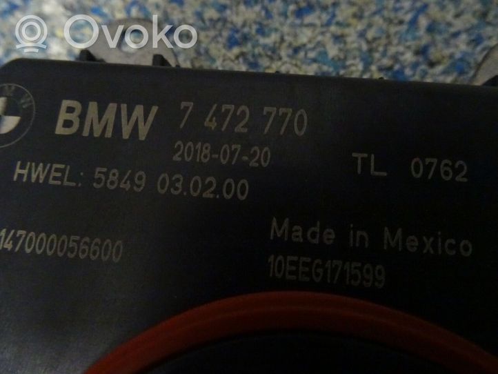 BMW X3 G01 Moduł poziomowanie świateł Xenon 7472770
