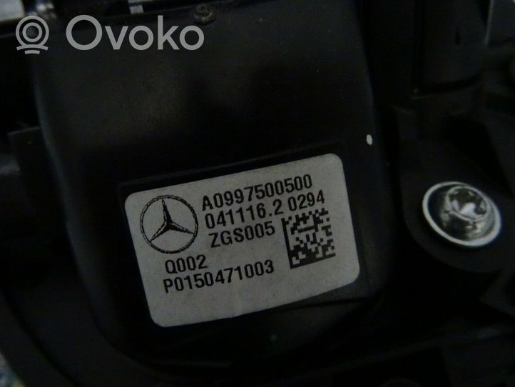 Mercedes-Benz GLC X253 C253 Poignée de coffre avec le caméra de recul 0997500500