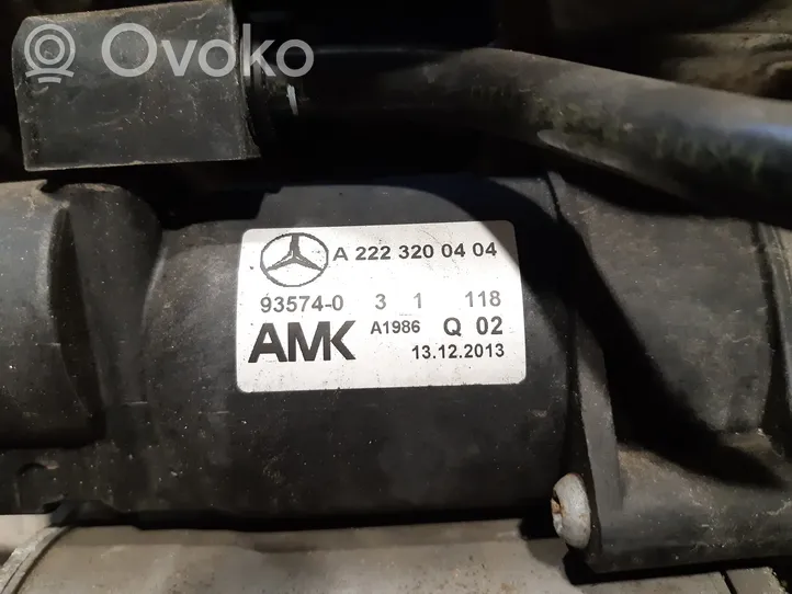 Mercedes-Benz S W222 Kompresor zawieszenia tylnego pneumatycznego A2223200404