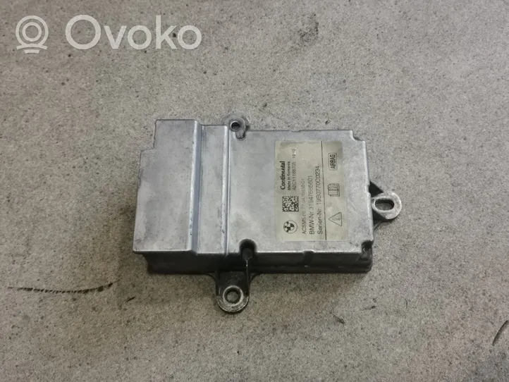 BMW Z4 g29 Oro pagalvių valdymo blokas 9476856