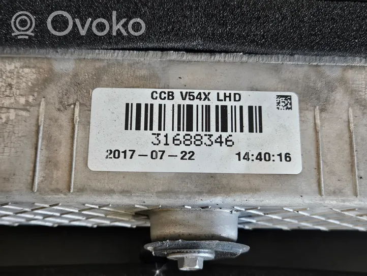 Volvo S90, V90 Montaje de la caja de climatización interior 31497561