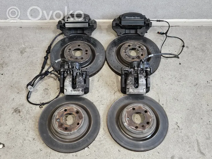 Mercedes-Benz GLE (W166 - C292) Set dischi freno e pinze 