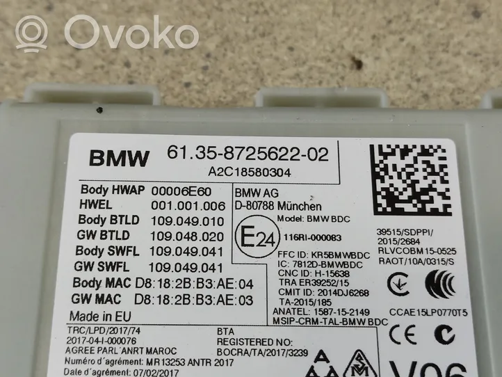 BMW X3 G01 Komputer / Sterownik ECU i komplet kluczy 9886300