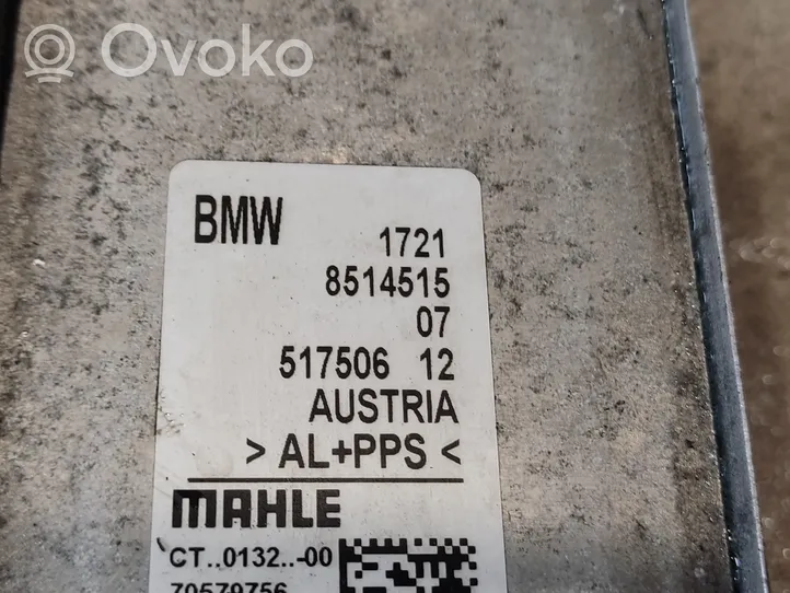 BMW 4 F36 Gran coupe Radiatore dell’olio del cambio 8514515