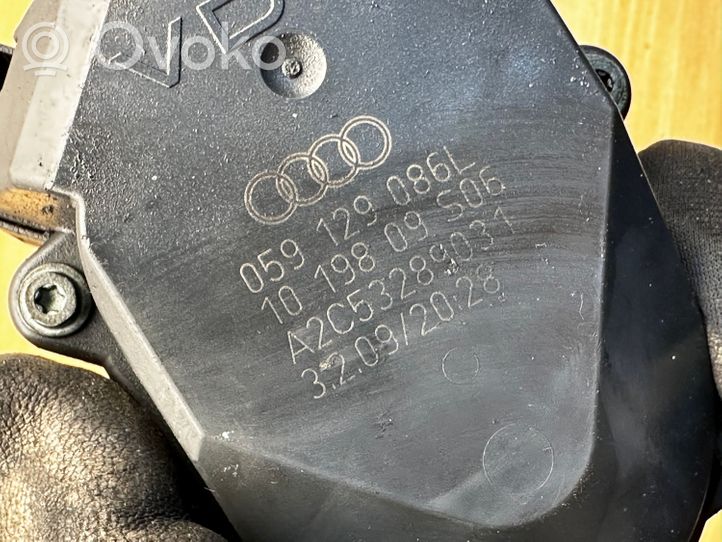 Audi A6 S6 C6 4F Zawór kolektora ssącego 059129086L