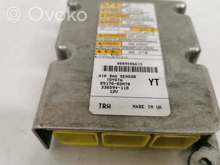8917002N70 Toyota Corolla E210 E21 Airbag control unit/module 