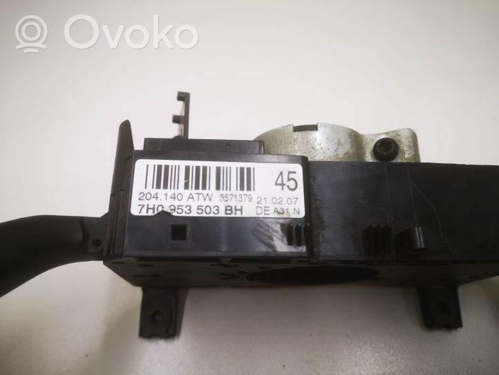 Volkswagen Multivan T5 Interruptor/palanca de limpiador de luz de giro 7H0953503BH