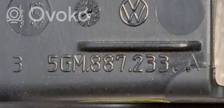 Skoda Octavia Mk3 (5E) Osłona / zaślepka ISOFIX 5GM887233A