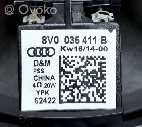 Audi A3 S3 8V Skaļrunis (-i) pakaļējās durvīs 8V0035411B