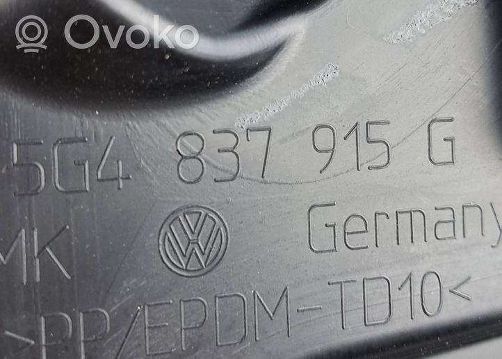 Volkswagen Golf VII Priekinė sandarinimo guma (ant durų) 5G4837915G